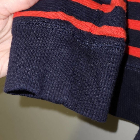 J.Crew Striped Tortoise Button Sweater Size Small - Picture 6 of 7